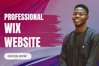 build wix website, wix website redesign, wix studio, wix landing page, wix