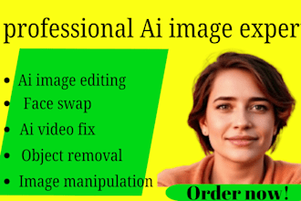 do photo restoration, colorization, and face swap for you