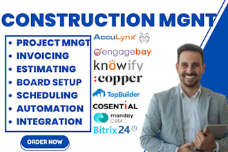 quickbase acculynx jobber knowify monday crm zoho wingmate bitrix24 integration