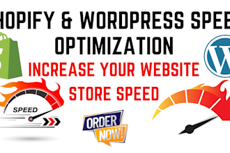 do shopify wix speed up wordpress website speed optimization pagespeed insights