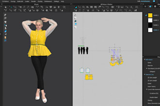 3d clothing for roblox vrchat sim secondlife imvu peds fivem mesh fashion design