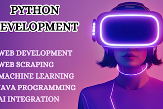 do python ai, web scrapping, ai chatbot, ai app, rag, ocr, llm, automation bot