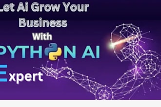 develop python ai, ai app automation bot, ai agent, ml, llm, programing project