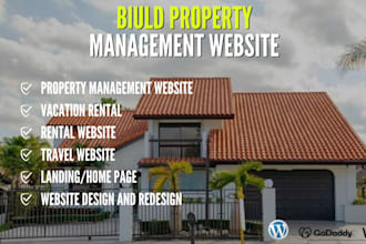 short term rental website, vacation rental, airbnb, property management website