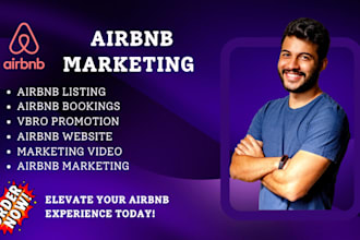 promote and market your airbnb listing, vrbo with SEO to boost bookings