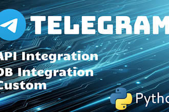 create a custom telegram bot for you
