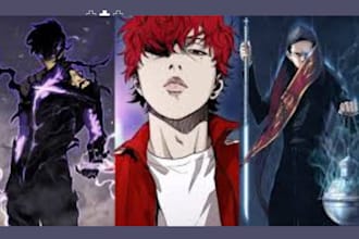 draw manhwa manga recap, anime illustration for you