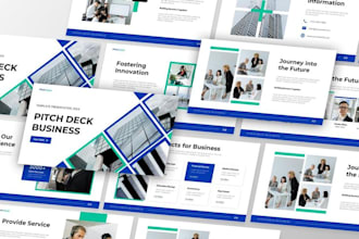 make a fundraising pitch deck, investor pitch deck, business plan presentation
