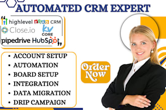 do gohighlevel zoho crm hubspot automation kvcore pipedrive close io integration