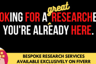 do web and online research