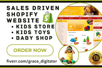 design kids store baby shop kids toys kids products toy shop dropshipping store