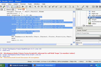 script advanced systems, ai integrations, animation mechanics for roblox game