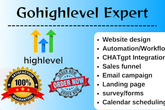 setup gohighlevel automation workflow sales funnel ghl snapshot ghl expert