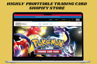 build trading card shopify store pokemon website pokemon trading card store tcg