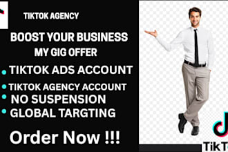 do create tiktok ads agency account tiktok agency account for you