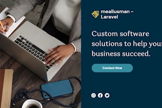 develop laravel projects custom web apps, apis and fixes