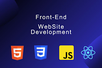 develop a modern website using javascript, HTML5 e css3