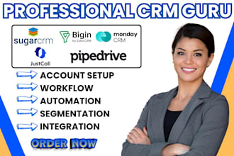 setup justcall integration zoho crm monday crm pipedrive gohighlevel automation