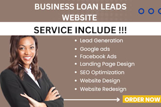 business loan leads business loan website mca loan leads payday leads