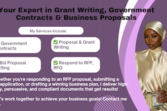 respond to rfp, government contract bid proposal grant writing rfq bid proposal