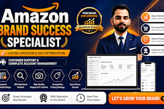 be your expert amazon VA, amazon listing optimization, ppc management