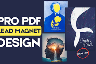 do pdf lead magnet design ebook lead magnet cover design