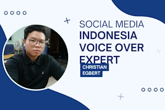 do an indonesian deep,moderate,high,persuasive voice over