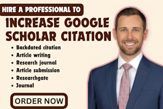 boost google scholar citation,backdate citation, by referencing research journal