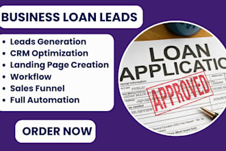 business loan leads mca leads lead generation business loan mca