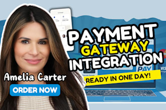 payment gateway integration expert, woocommerce, shopify, klarna, stripe, paypal