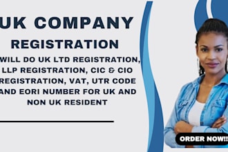 do company registration, uk ltd, cic registration,  for uk and non uk residents