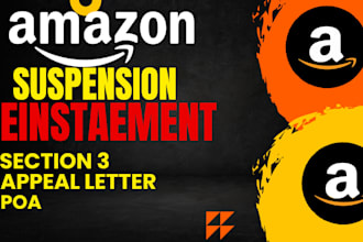 reinstate amazon account suspended amazon account section 3 appeal listing poa