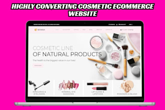build a highly converting beauty website cosmetic, spa, skincare, salon website
