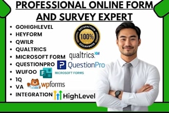 setup gohighlevel heyform qwilr qualtrics microsoft form questionpro wufoo 1q va