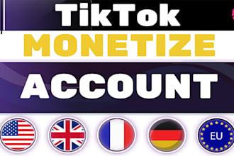 complete tiktok account monetization and creator reward program  any country