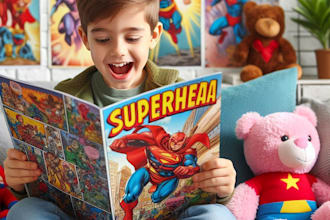 draw your favorite superhero character and comic