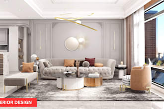 interior design for bedroom, bathroom, kitchen, living, cafe, office with VR