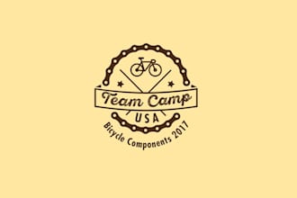 design looking hipster specialized bicycle company logo