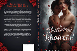 design stunning romance book cover or adult book cover