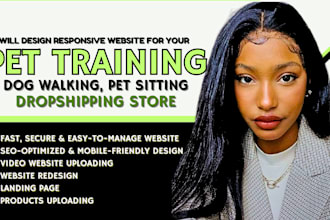 dog walking website, pet sitting, dog trainer, pet adoption, pet breeder website