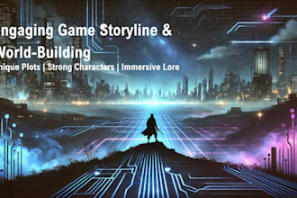 write engaging game storyline with rich lore and characters