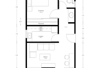 draw architectural floor plans in auto cad 2d