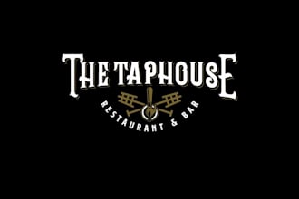 design looking attract crowd local restaurant bar logo