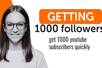 add 5000 youtube followers very fast