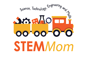 design successful kids science technology logo