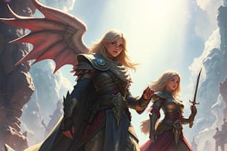 create amazing d and d character for you