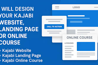 design kajabi websites, kajabi funnels, and kajabi online courses