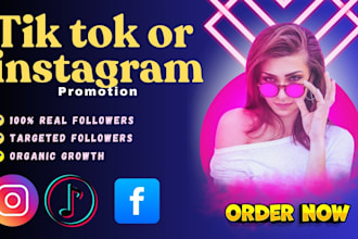 do tiktok marketing and promotion for super fast organic growth