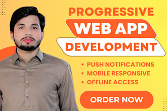 build a progressive web app pwa with offline support and push notification