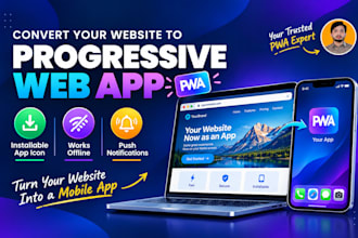 build a progressive web app pwa with offline support and custom features